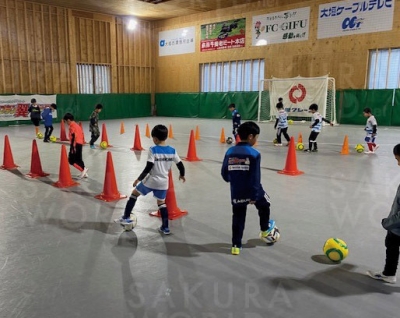 ドリブルコースで個人技を！