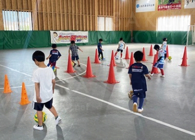 ドリブルコースで個人技を！