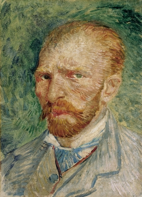 フィンセント・ファン・ゴッホ「自画像」 クレラー＝ミュラー美術館 ©Kröller-Müller Museum,Otterlo