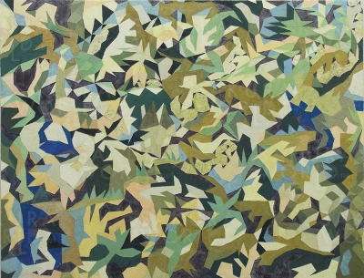 久保智史《内部観測》 2012年 油彩／画布
