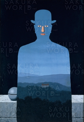 ©リネ・マグリット《王様の美術館》1966 年 油彩、カンヴァス 横浜美術館