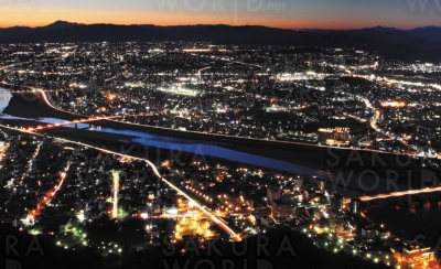 岐阜城からの夜景