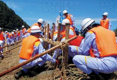 岐阜市水防連合演習を実施