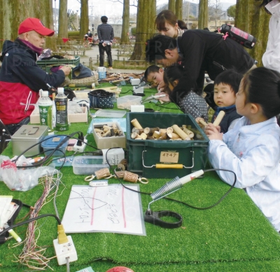 長良公園「沈床花園まつり」