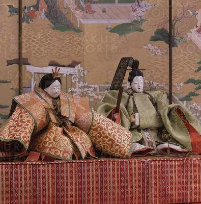 中村家の雛飾り 徳川美術館蔵