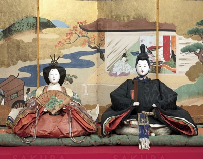 有職雛 貞徳院矩姫(尾張家14代慶勝正室)所用 徳川美術館蔵
