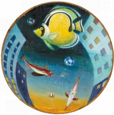 桂川寛《魚眼の風景》１９６６年