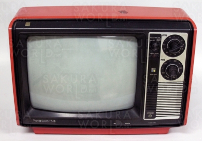 カラーテレビ（昭和51年製造）
