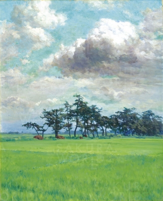和田英作「夏雲」