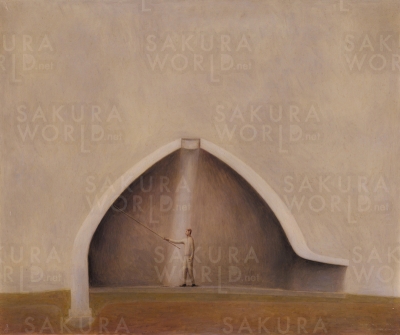 設楽知昭「ドーム画」２００３年愛知県美術館蔵