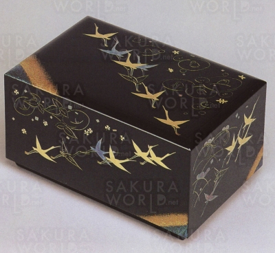 大場松魚《平文光彩箱》メナード美術館所蔵