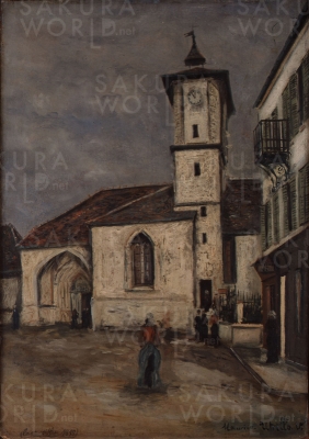 モーリス・ユトリロ≪教会≫1913 メナード美術館初公開コレクション