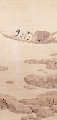 横山大観《月明》(旧題:前赤壁) 1913年 岐阜県美術館蔵