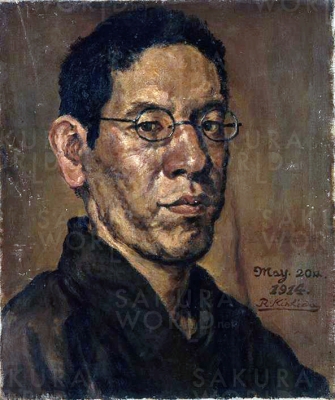 （C）岸田劉生《自画像》1914年 岐阜県美術館蔵