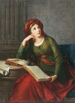 エリザベト・ルイーズ・ヴィジェ=ルブラン 《エカチェリーナ・フェオドロヴナ・ドルゴロ ウキー皇女》1797年頃