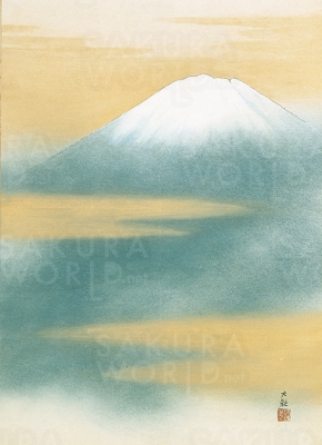 横山大観「霊峰不二」1944年 古川美術館蔵