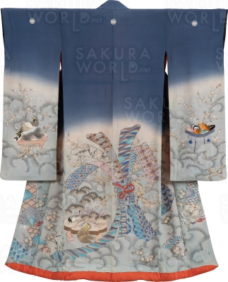 花嫁衣装の振袖　明治