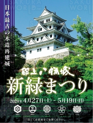 郡上八幡城 新緑まつり