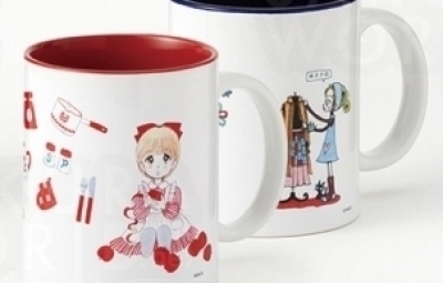 特別展りぼん バイカラーマグカップ『姫ちゃんのリボン』『ご近所物語』