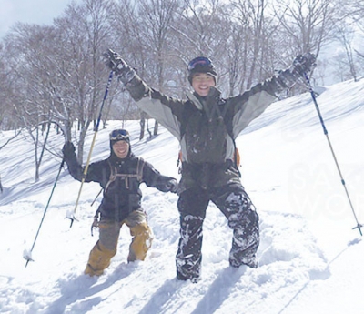 雪遊び スノーシュー体験