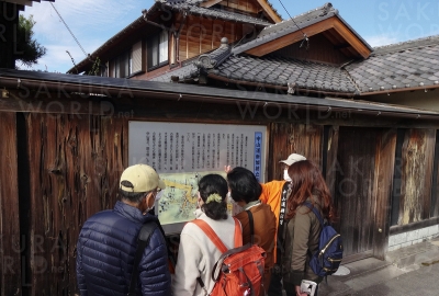 「ボランティアガイドと歩く各務原の中山道」