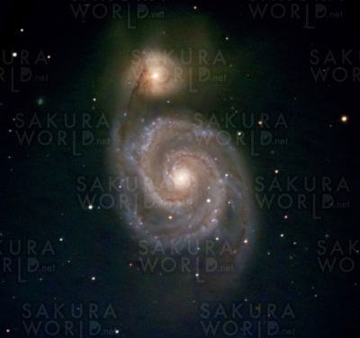 M51親子銀河