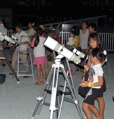 星見会「月や火星、Ｍ８１銀河など季節の天体の観察」