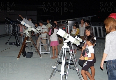 星見会「月や木星、天王星、エスキモー星雲など季節の天体観察」