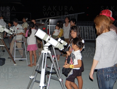 星見会「月や金星など季節の天体の観察」