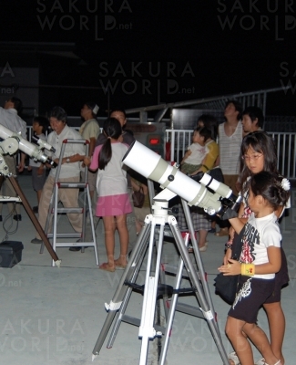 星見会「月や火星、アンドロメダ銀河など季節の天体の観察」